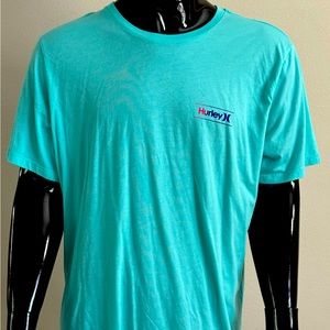 Sea foam turquoise Hurley t-shirt